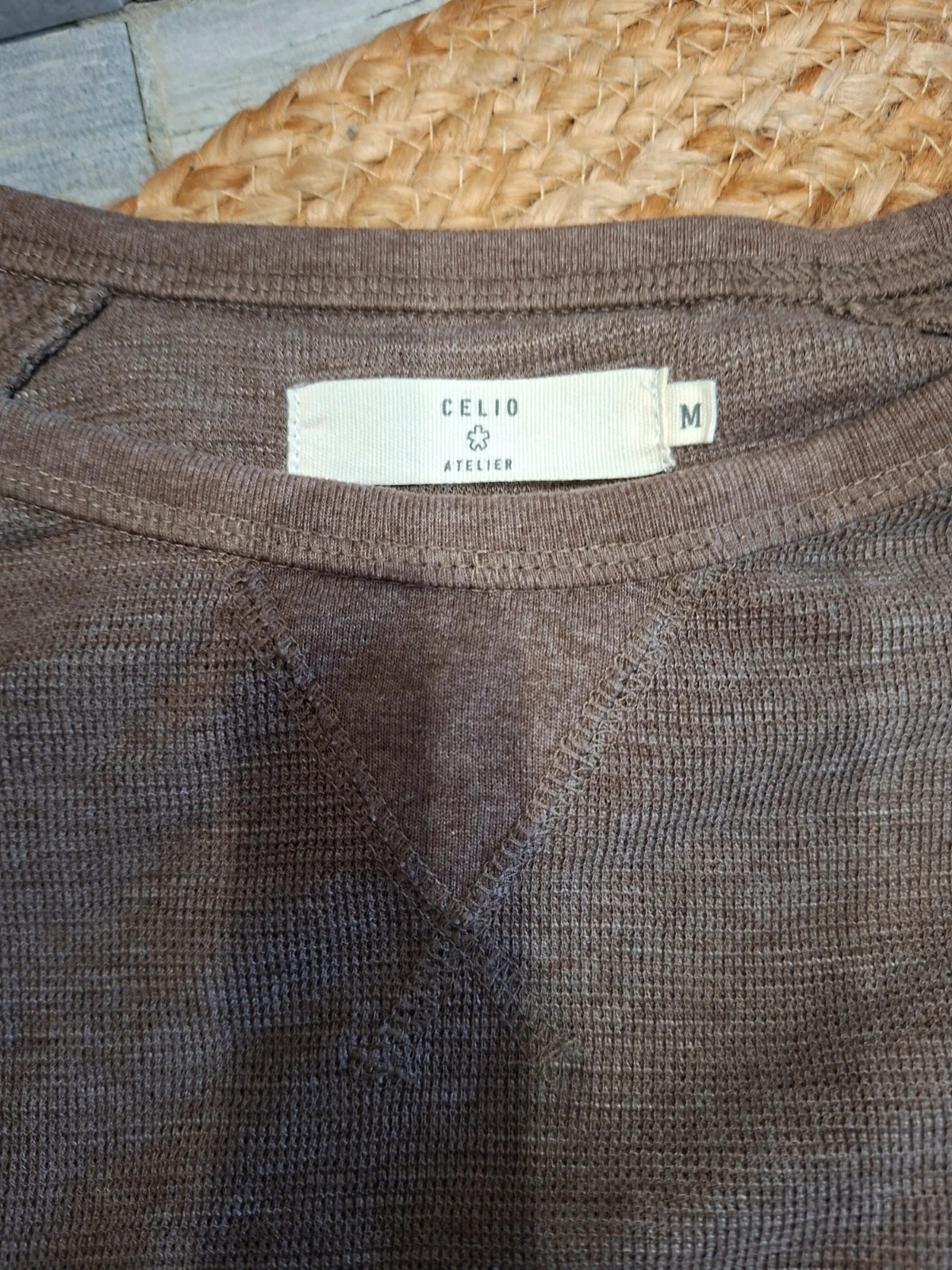 Lot 2 pulls Celio homme taille M – marron & bordeaux – Celio – taille M 3