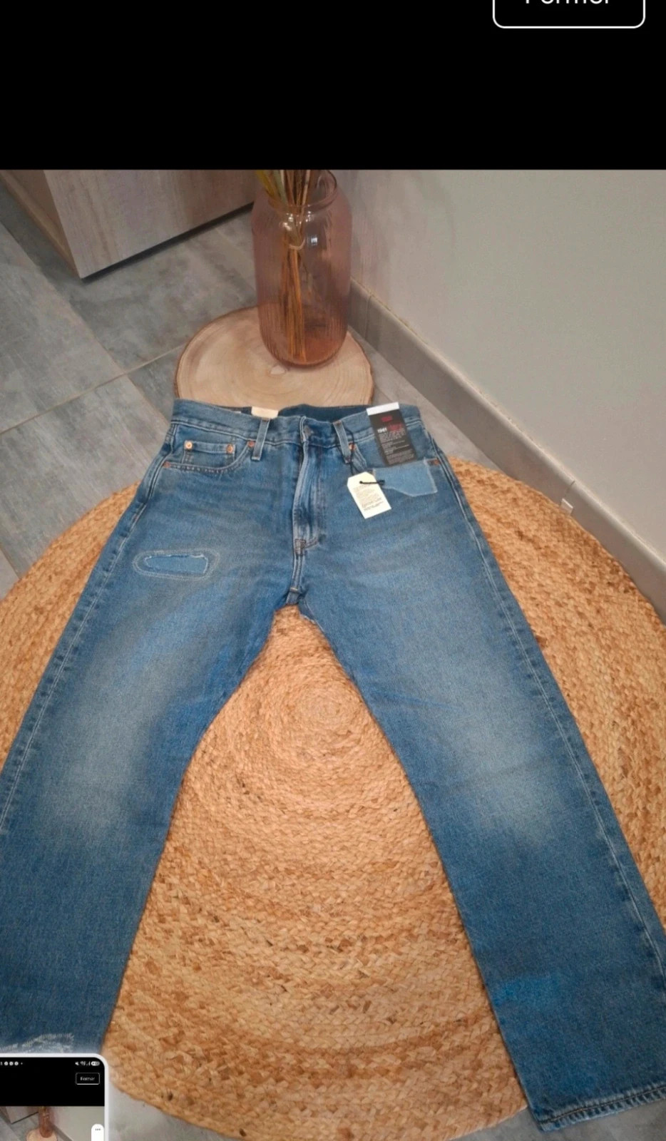 Levi’s 551Z jean homme W30 neuf avec étiquettes bleu clair – Levi's – taille W30 | FR 40 2