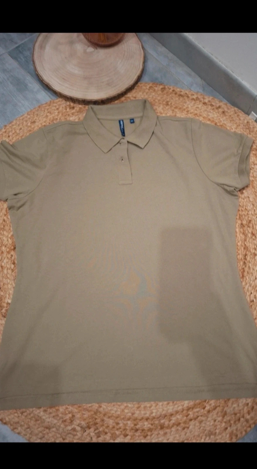 Polo homme Asquith & Fox – 2XL – beige/kaki – Asquith & Fox – taille XXL 5