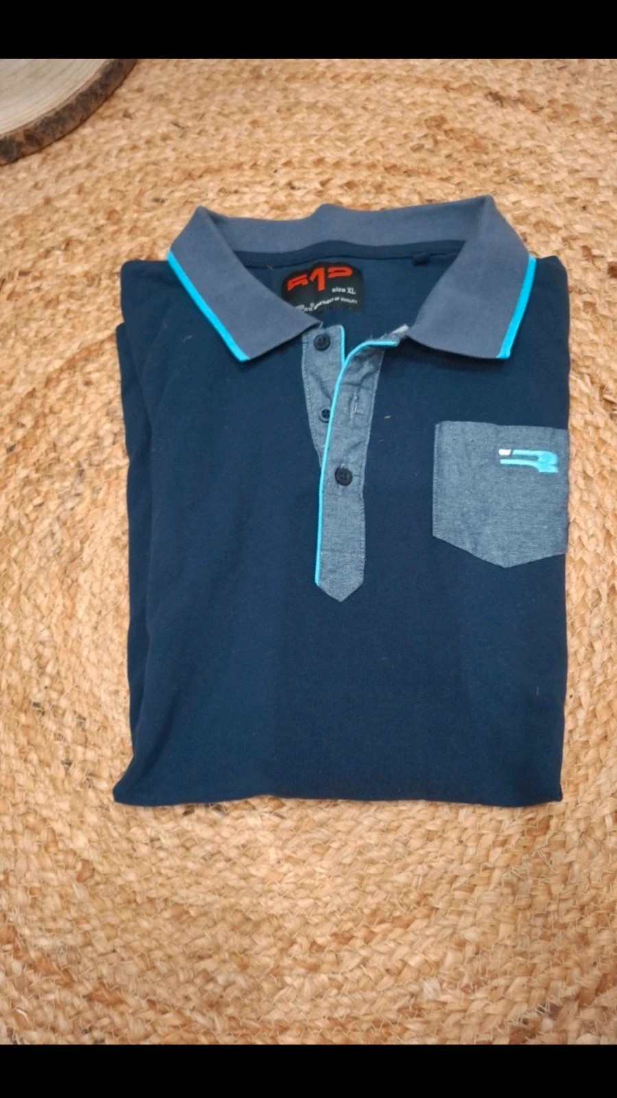 Polo homme RG 512 bleu marine – taille XL
