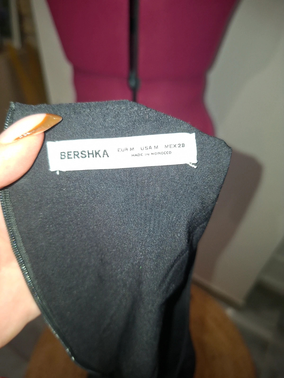 Robe noire Bershka – taille M – Bershka – taille M / 38 / 10 4