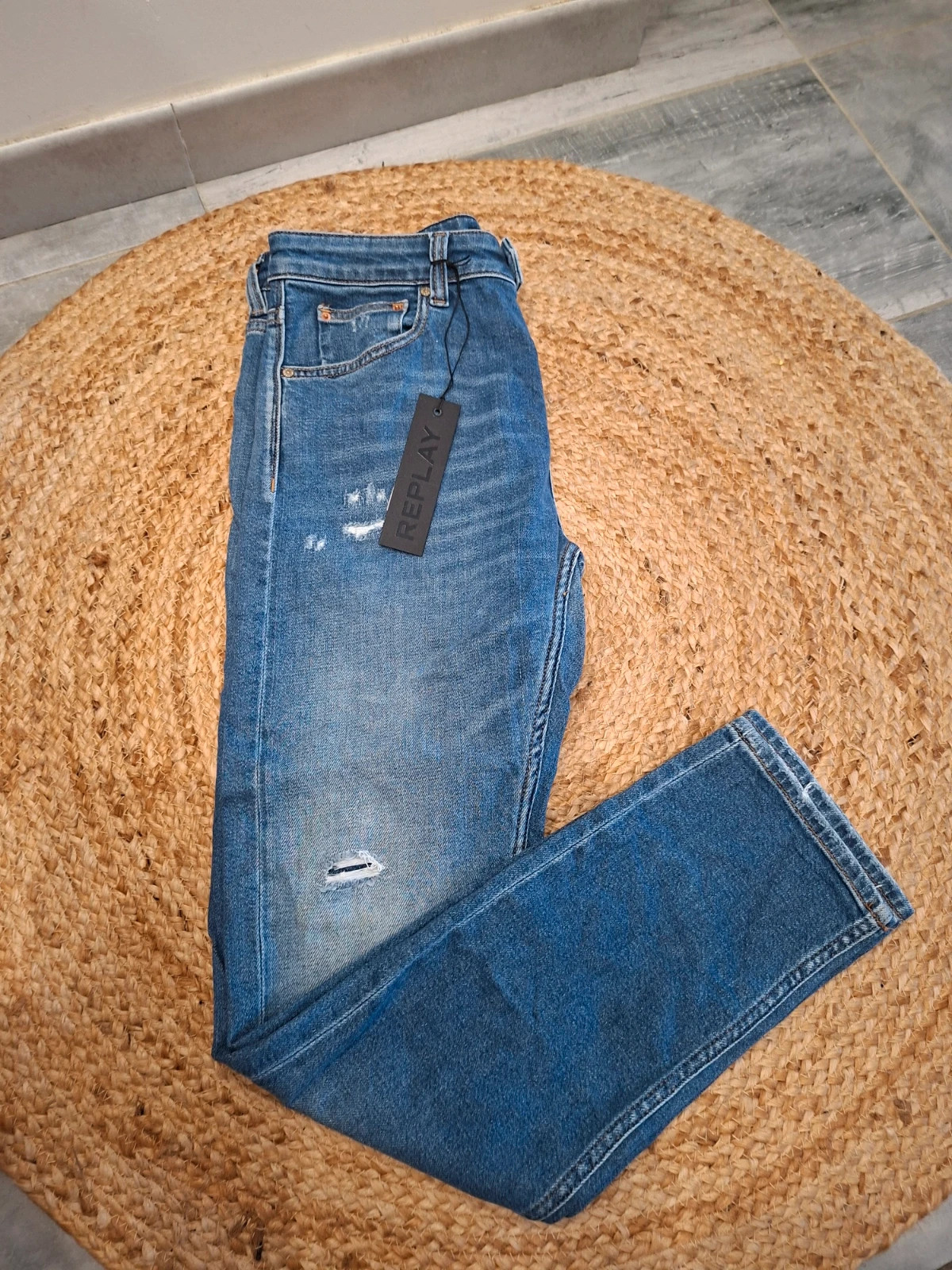 Jean Replay Ranja W28 L30 neuf avec étiquette