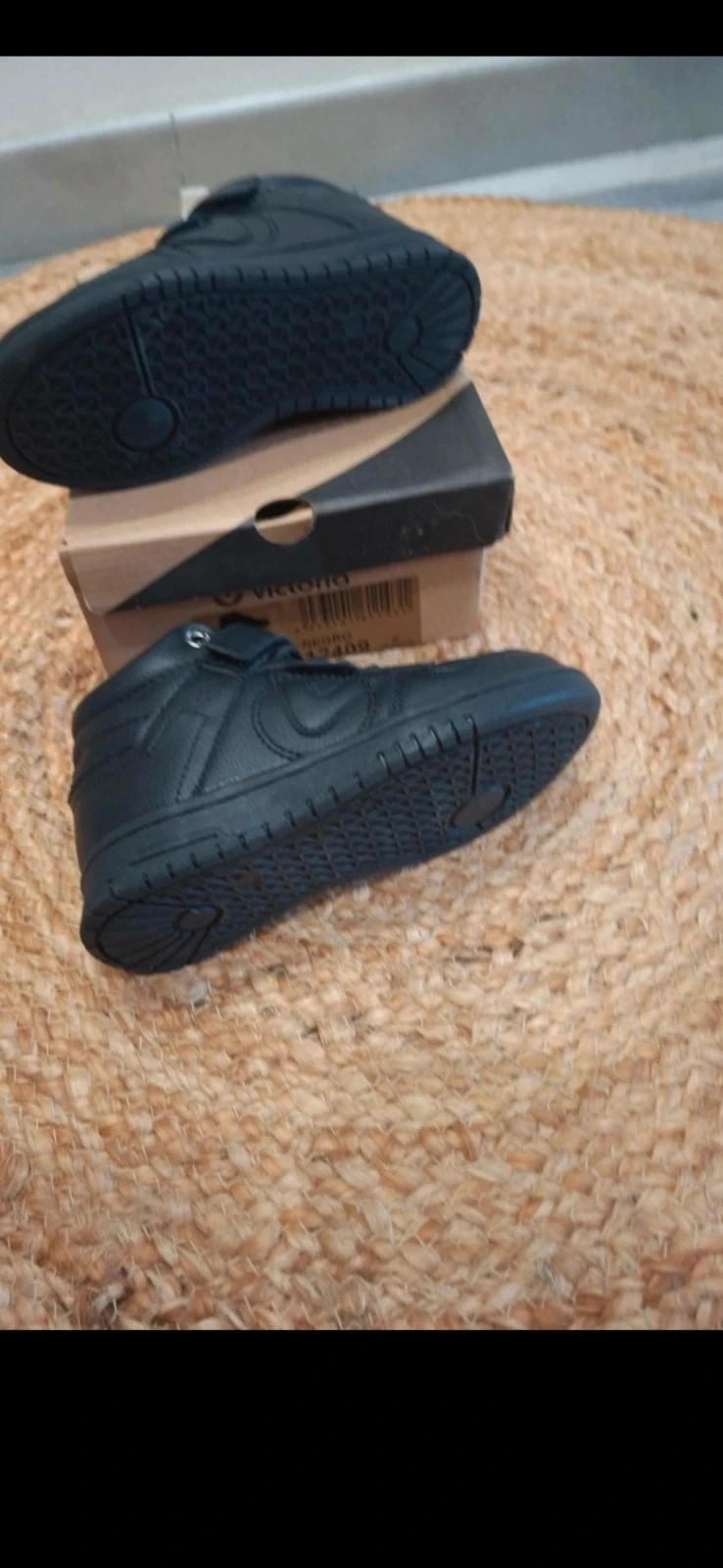 Baskets montantes Victoria noires – pointure 27 – Victoria – taille 27 3