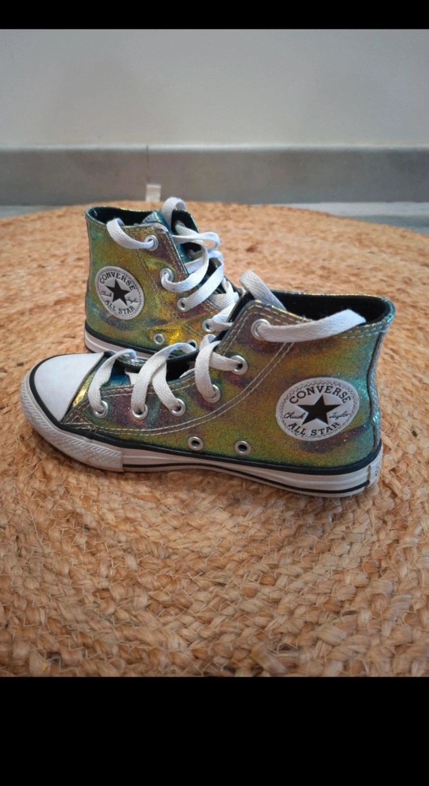 Converse All Star montantes holographiques – taille 30