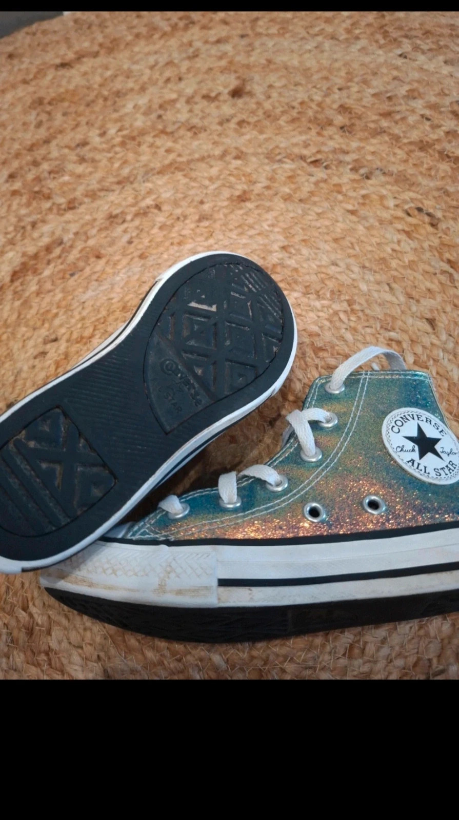 Converse All Star montantes holographiques – taille 30 – Converse – taille 30 4