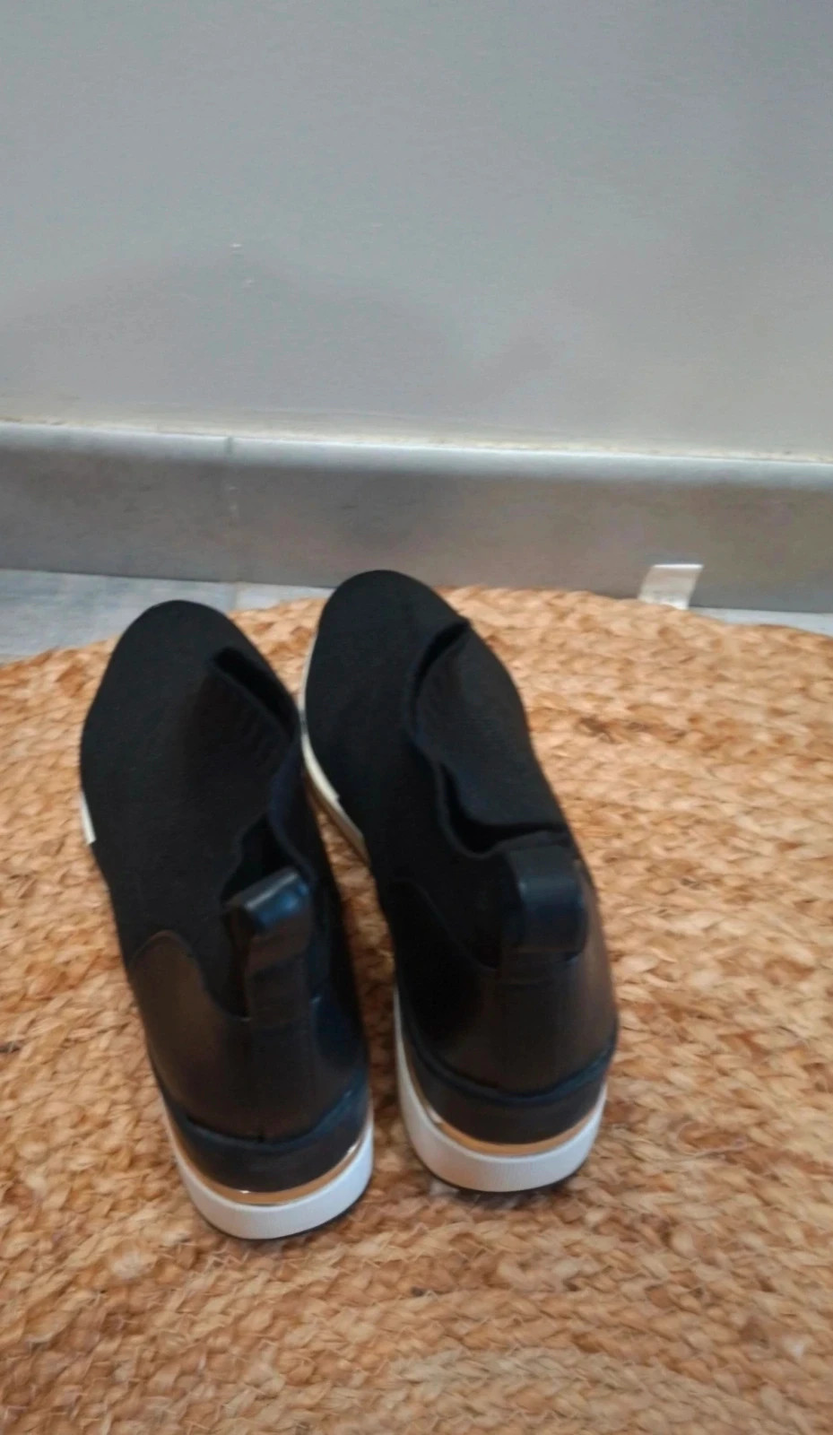 Bottines noires à talon compensé – pointure 36 – taille 36 3