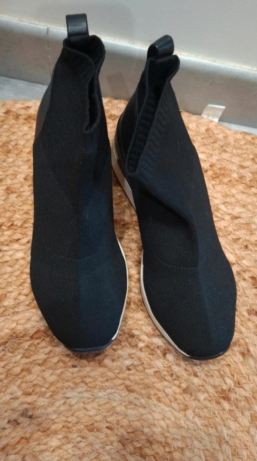 Bottines noires à talon compensé – pointure 36 – taille 36