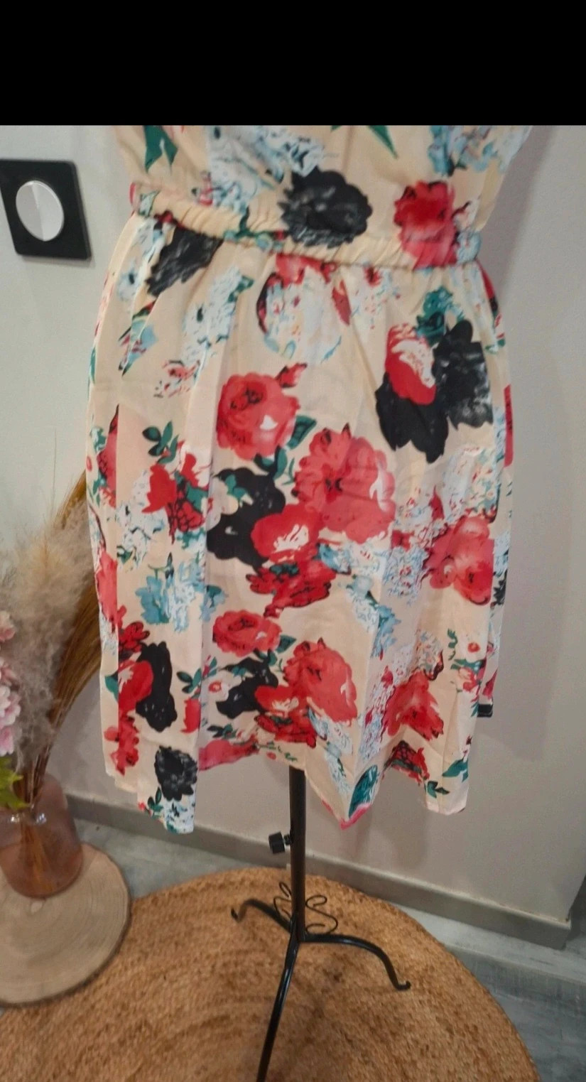 Robe fleurie Merribel – taille S – coupe évasée – Merribel – taille S / 36 / 8 3
