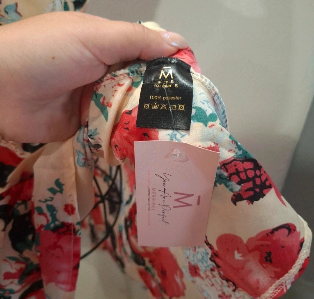 Robe fleurie Merribel – taille S – coupe évasée – Merribel – taille S / 36 / 8 5