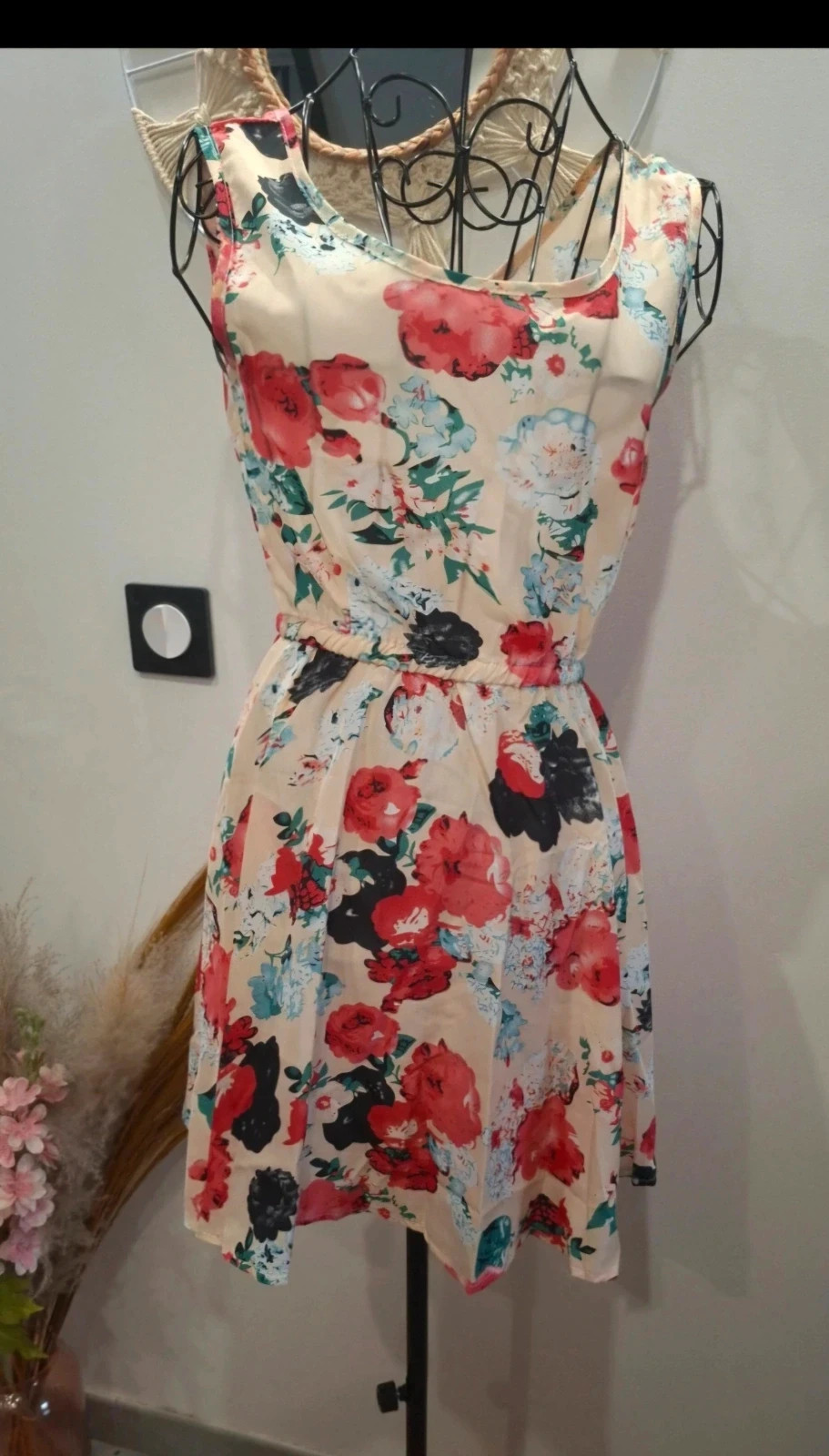 Robe fleurie Merribel – taille S – coupe évasée