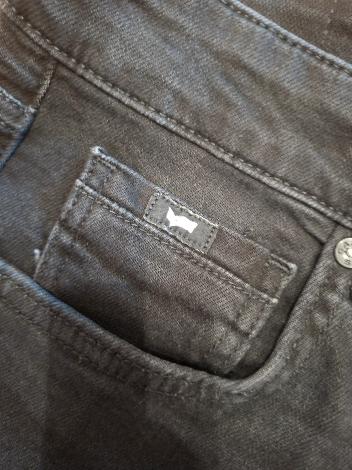 Jean homme GAS – Albert Fit Slim – noir – neuf avec étiquettes – GAS – taille W28 | FR 38 5