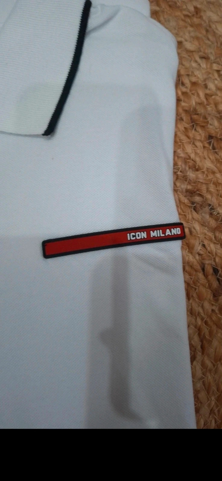 Polo Icon Milano blanc – neuf avec étiquette – taille XL – Milano – taille XL 2