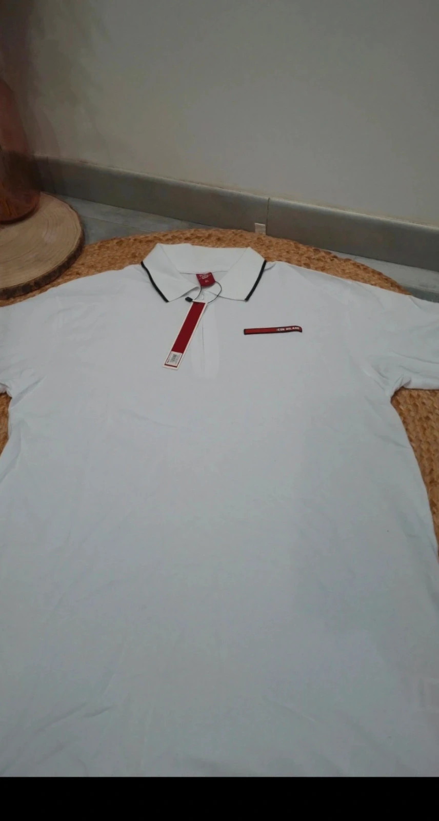 Polo Icon Milano blanc – neuf avec étiquette – taille XL – Milano – taille XL 4
