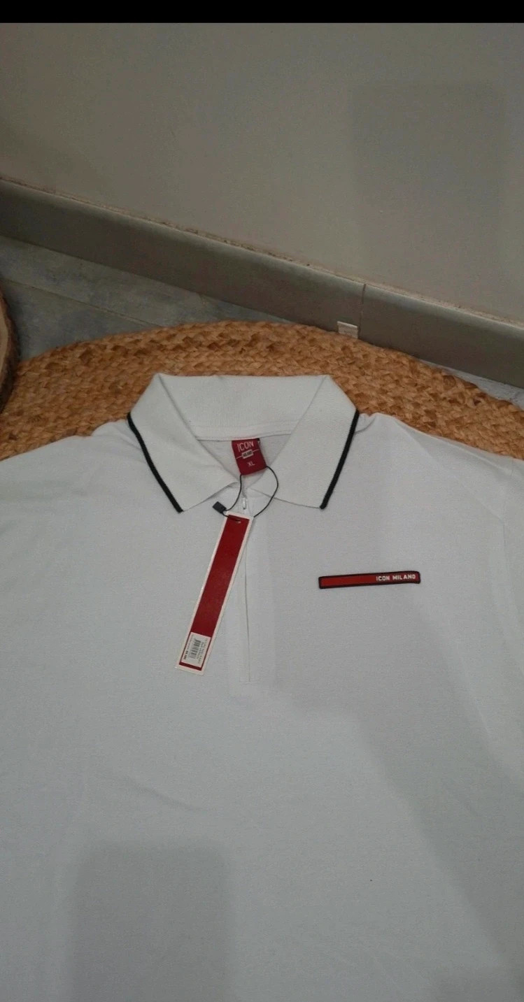 Polo Icon Milano blanc – neuf avec étiquette – taille XL – Milano – taille XL 5
