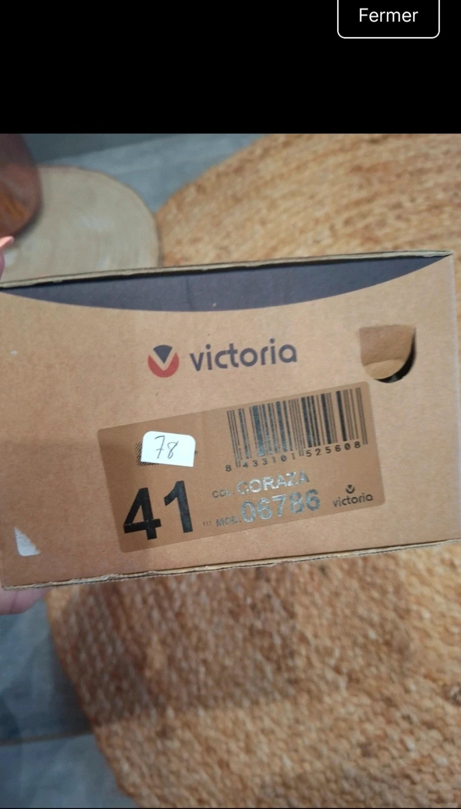 Bottines Victoria noires fourrées – T.41 – neuves avec boîte – Victoria – taille 41 5