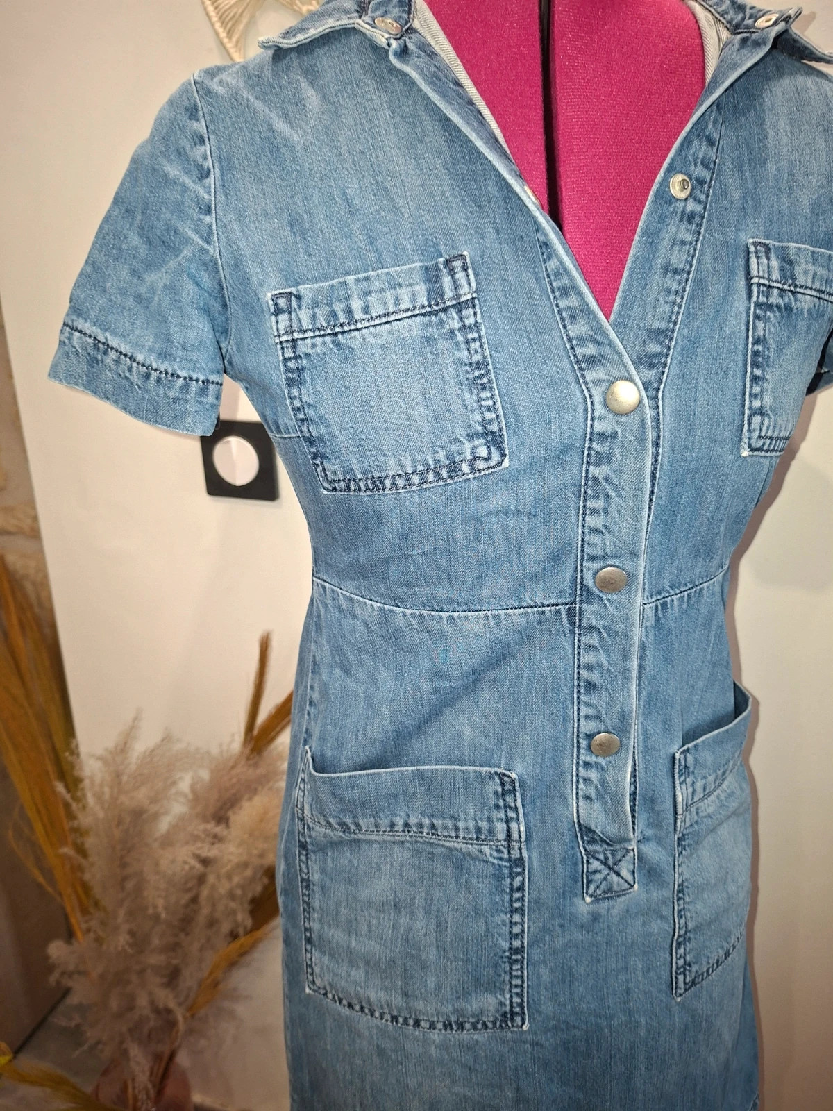 Robe en jean Caroll Paris – taille 36 – Caroll – taille S / 36 / 8 2