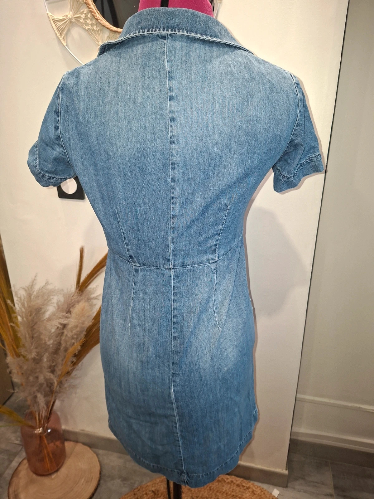 Robe en jean Caroll Paris – taille 36 – Caroll – taille S / 36 / 8 5