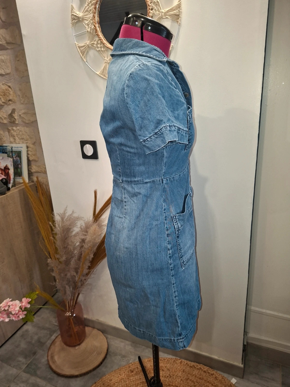 Robe en jean Caroll Paris – taille 36 – Caroll – taille S / 36 / 8 4
