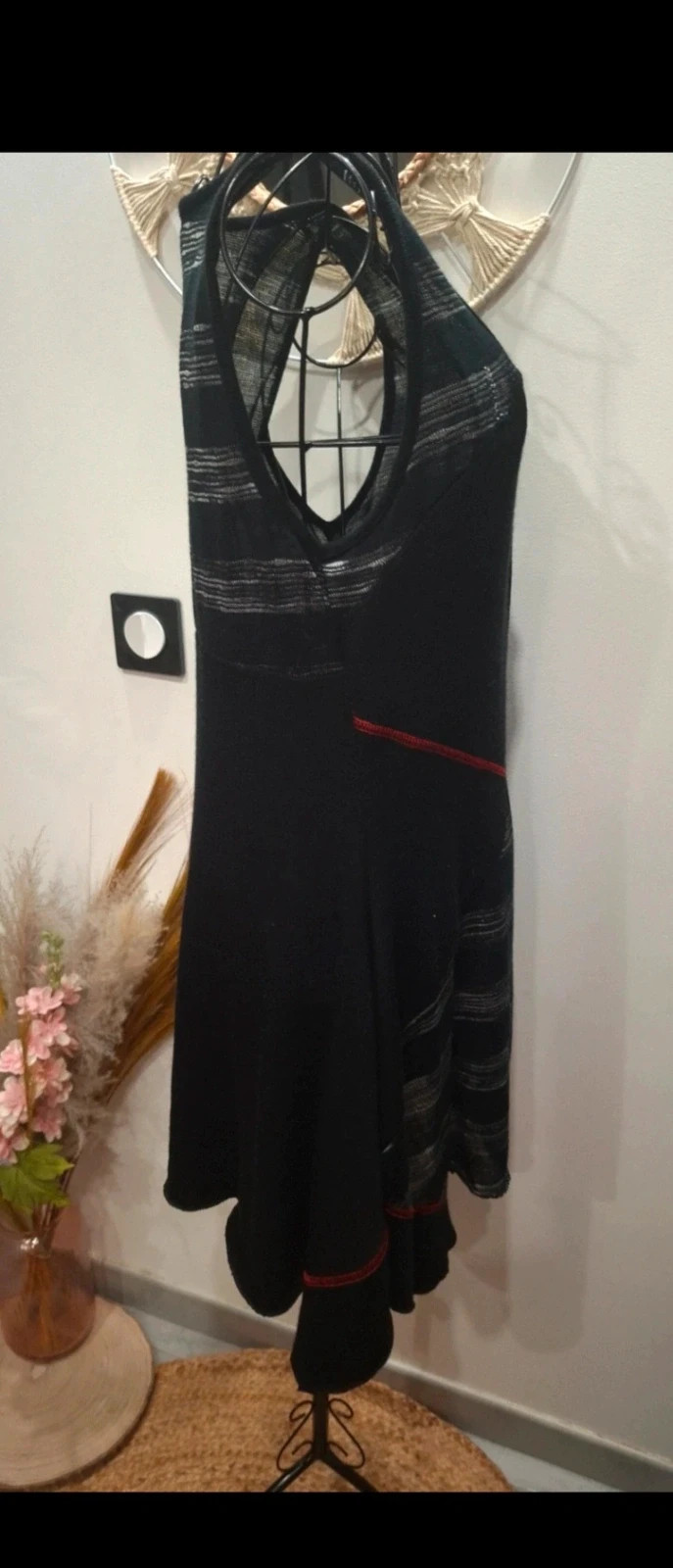 Robe/tunique noire Folies d’Harry – taille 3 – made in France – taille L / 40 / 12 5