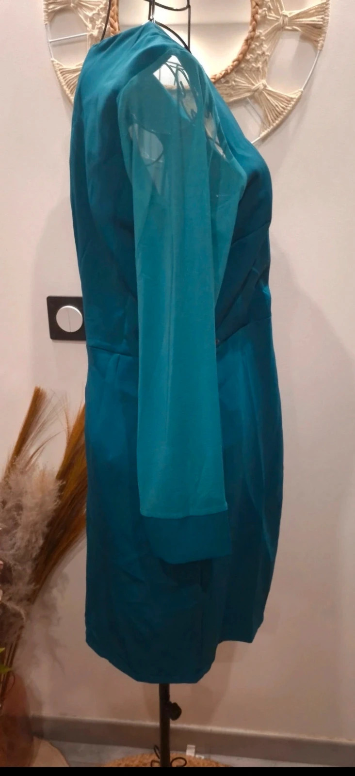 Robe Merribel bleu canard/turquoise – taille L – Merribel – taille L / 40 / 12 4