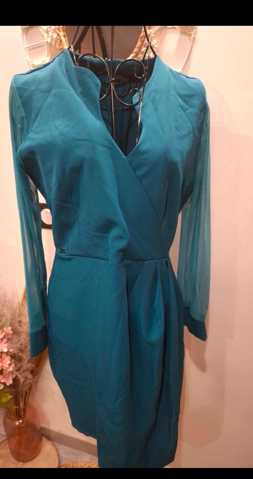 Robe Merribel bleu canard/turquoise – taille L – Merribel – taille L / 40 / 12 2