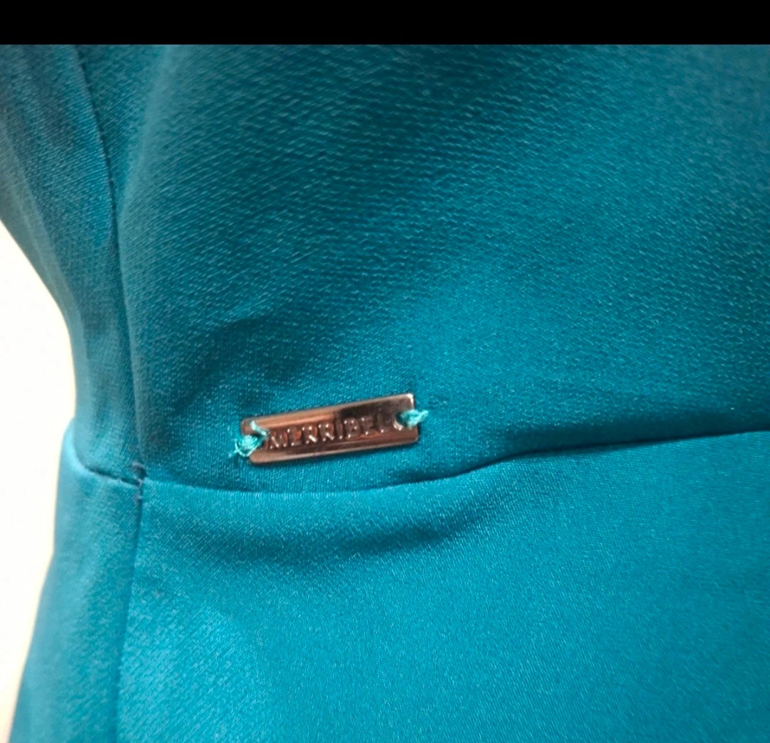 Robe Merribel bleu canard/turquoise – taille L – Merribel – taille L / 40 / 12 3