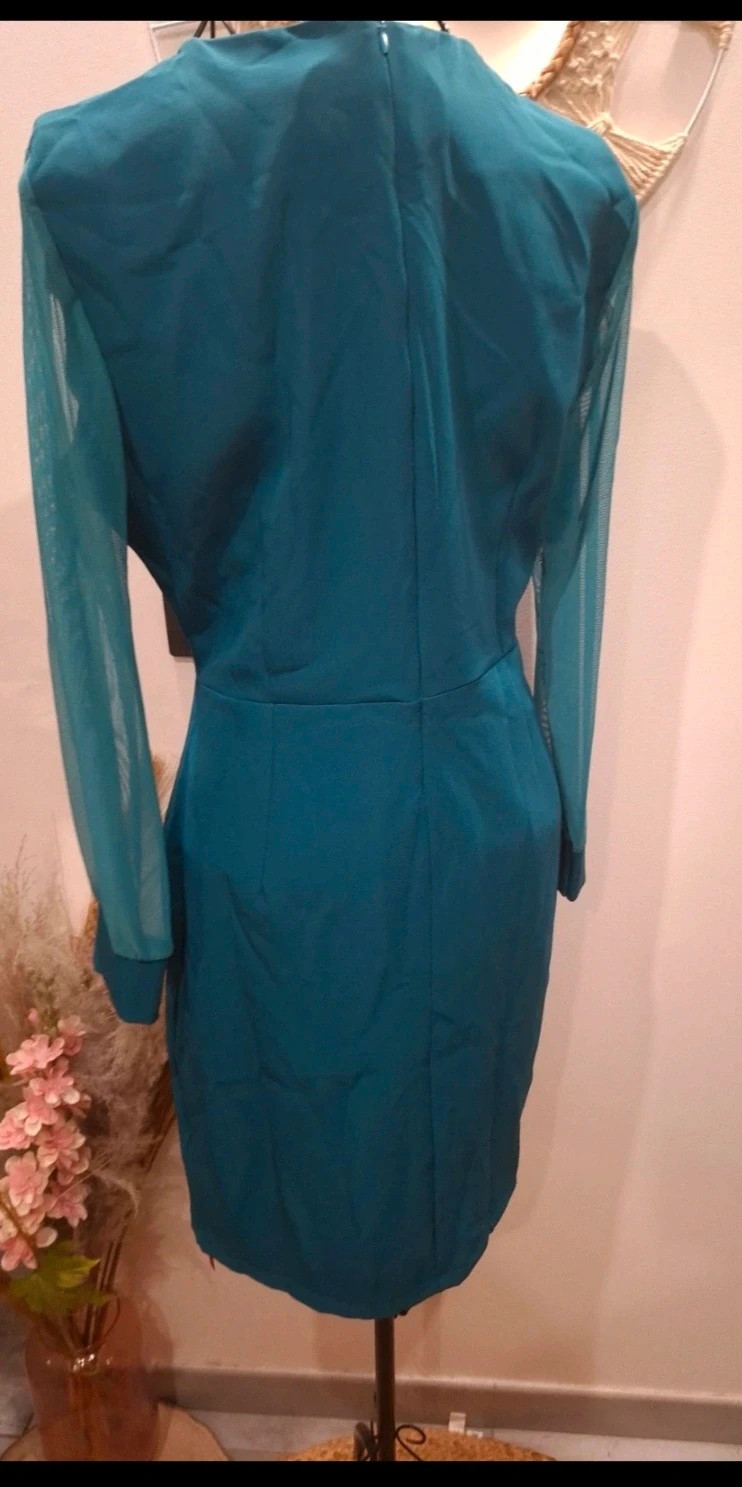 Robe Merribel bleu canard/turquoise – taille L – Merribel – taille L / 40 / 12 5