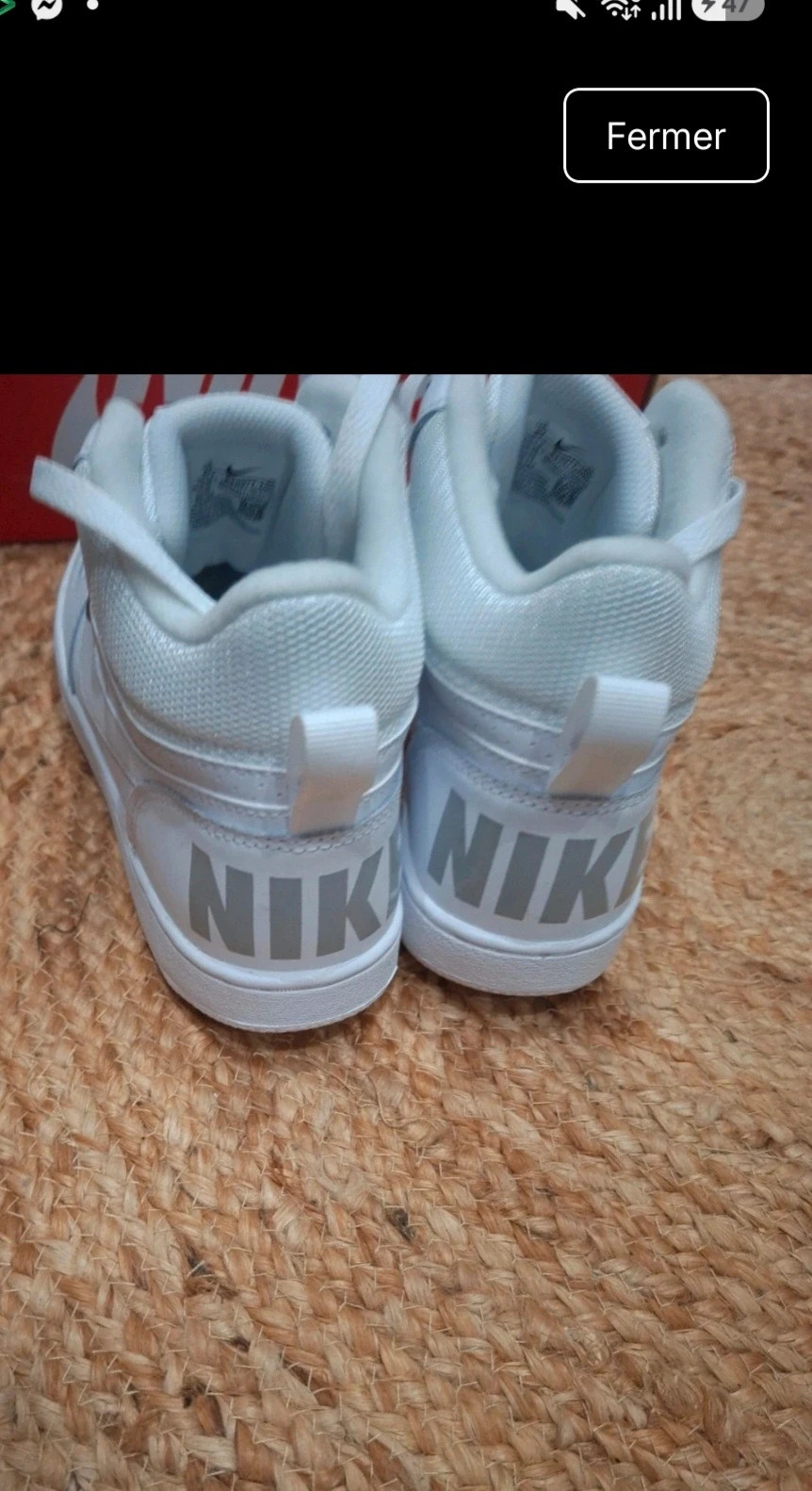 Nike Court Borough Mid – pointure 38,5 – Nike – taille 38.5 3