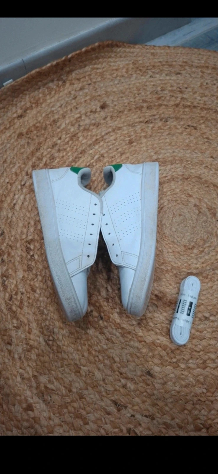 Adidas baskets blanches et vertes – taille 36 – adidas – taille 36 4