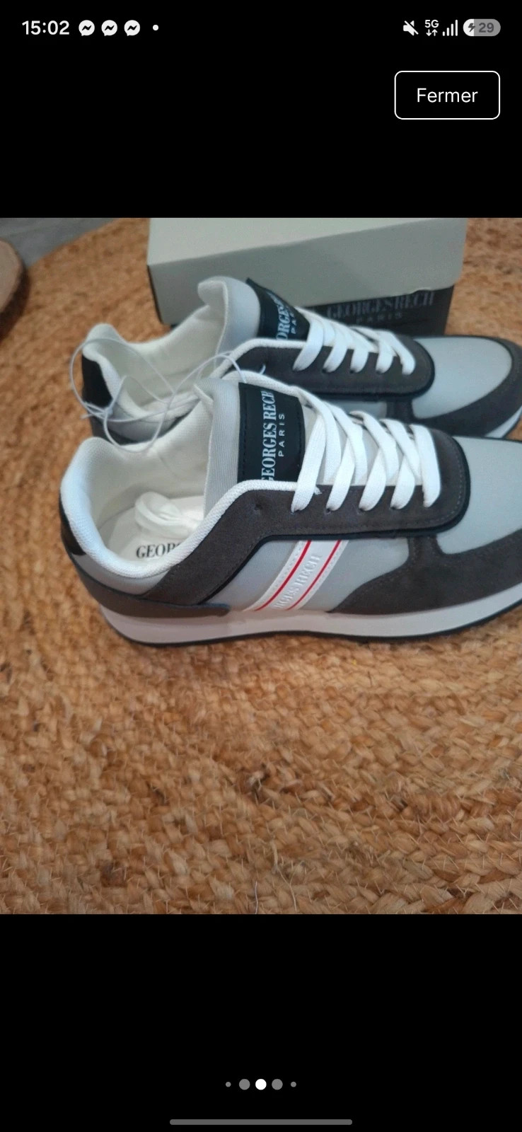 Baskets Georges Rech Paris – homme – pointure 42 – Georges Rech – taille 42 4