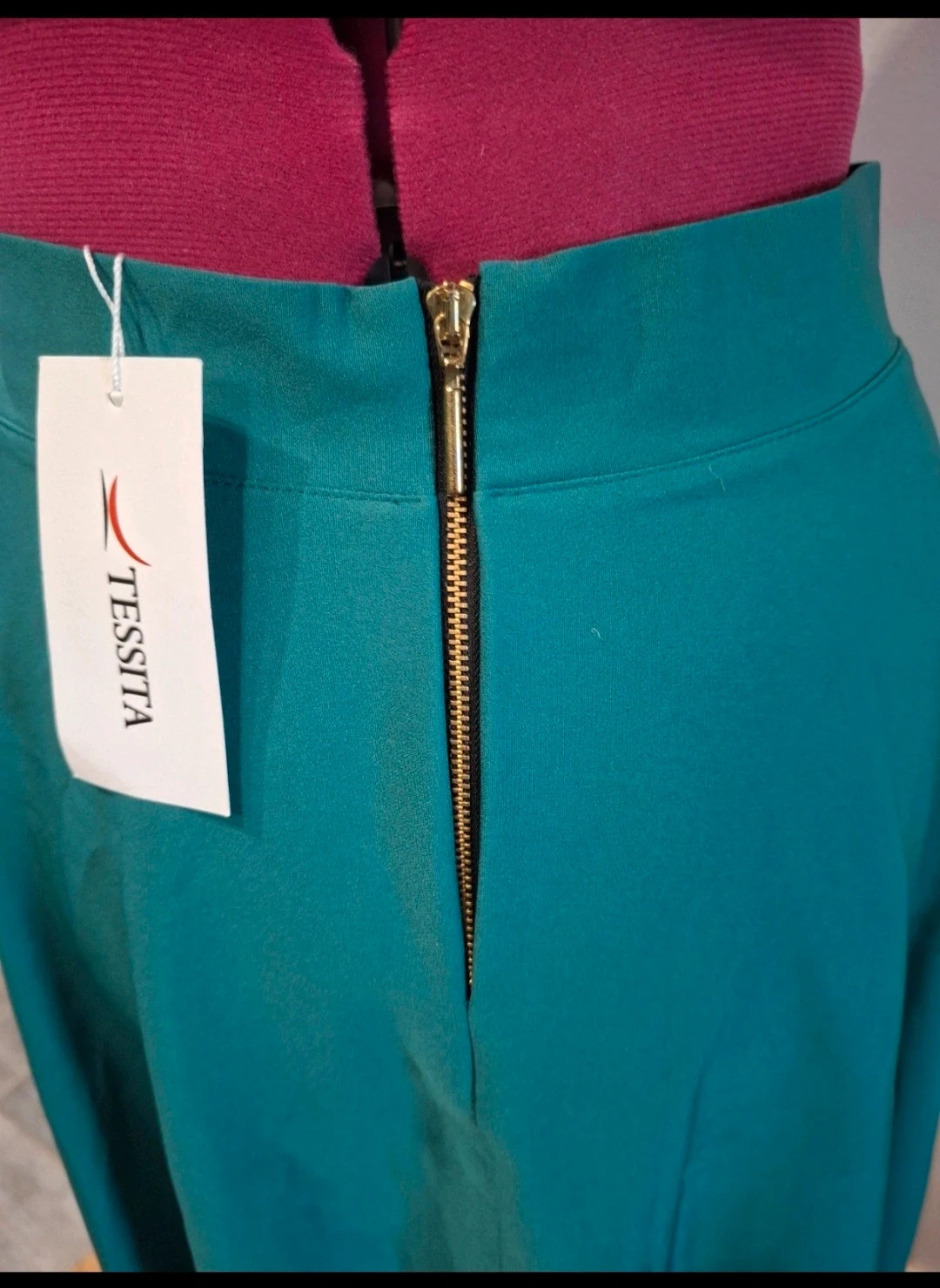 Jupe longue Tessita turquoise – taille L – neuve avec étiquette – Tessita – taille L / 40 / 12 4
