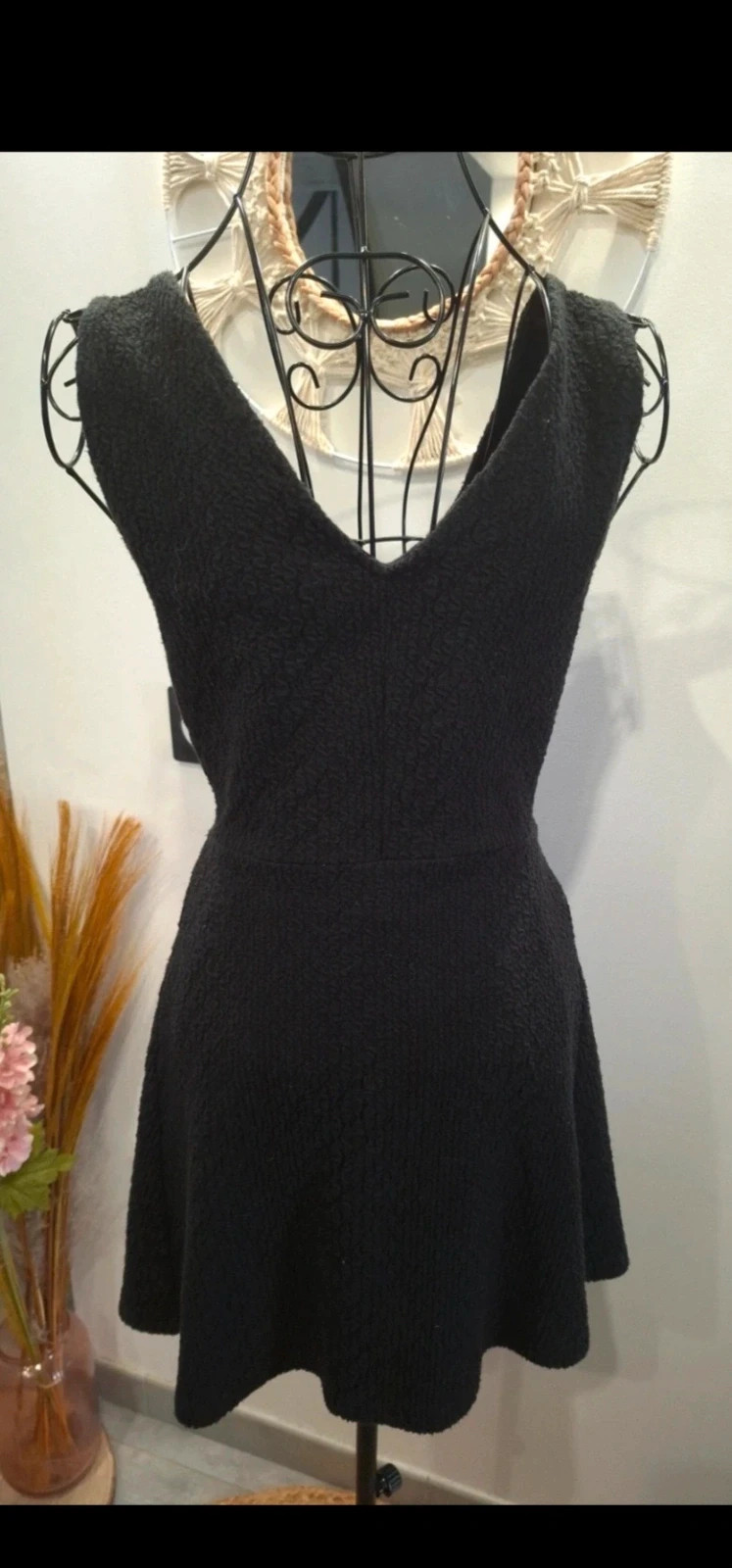 Robe noire Zara Trafaluc taille S – coupe patineuse – Zara Trafaluc – taille S / 36 / 8 5