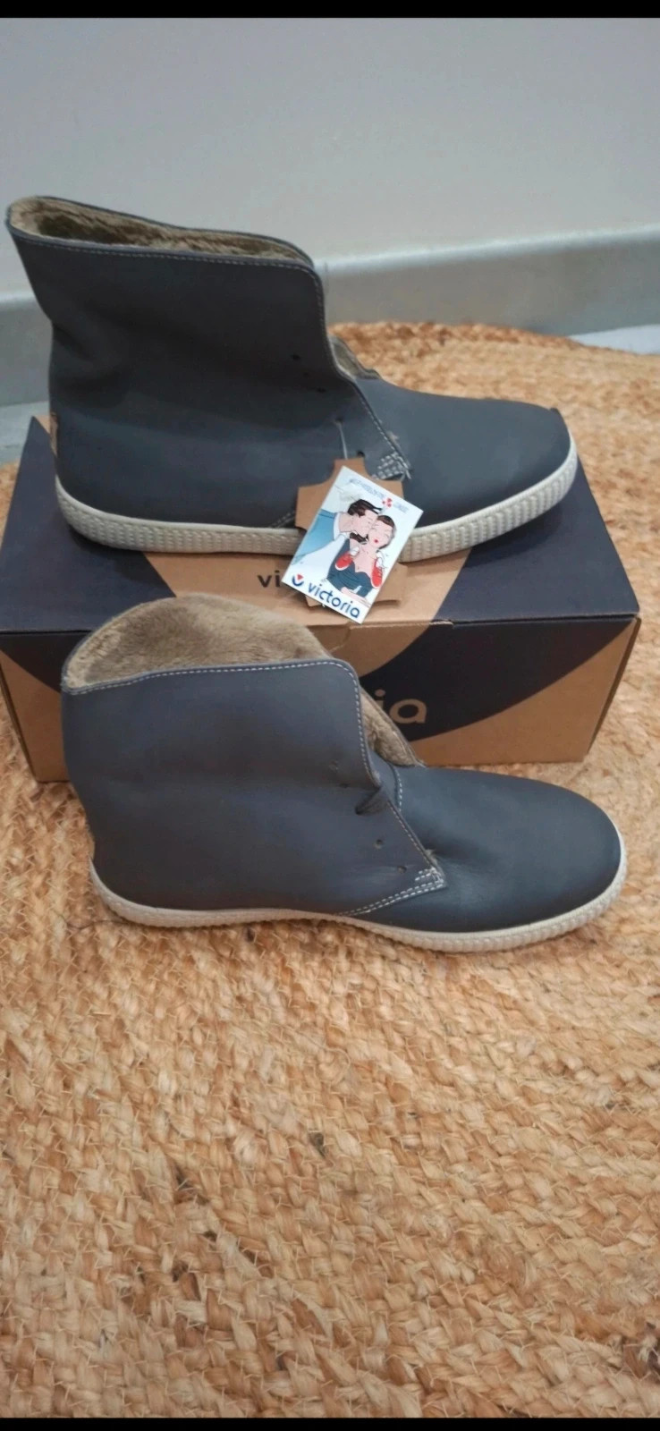 Bottines Victoria bleu marine – modèle Coraza 06786 taille 37 – Victoria – taille 37 5