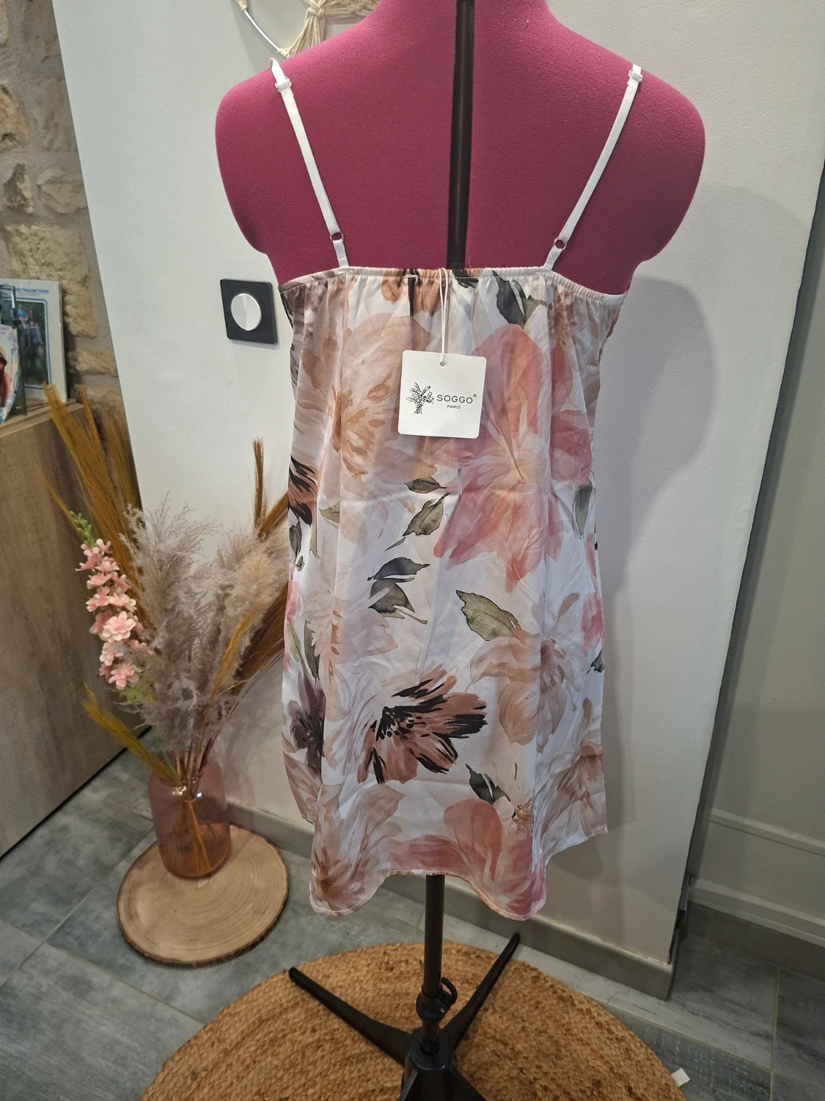 Robe fleurie Soggo Paris – taille S/M – neuve avec étiquette – Soggo – taille S / 36 / 8 5