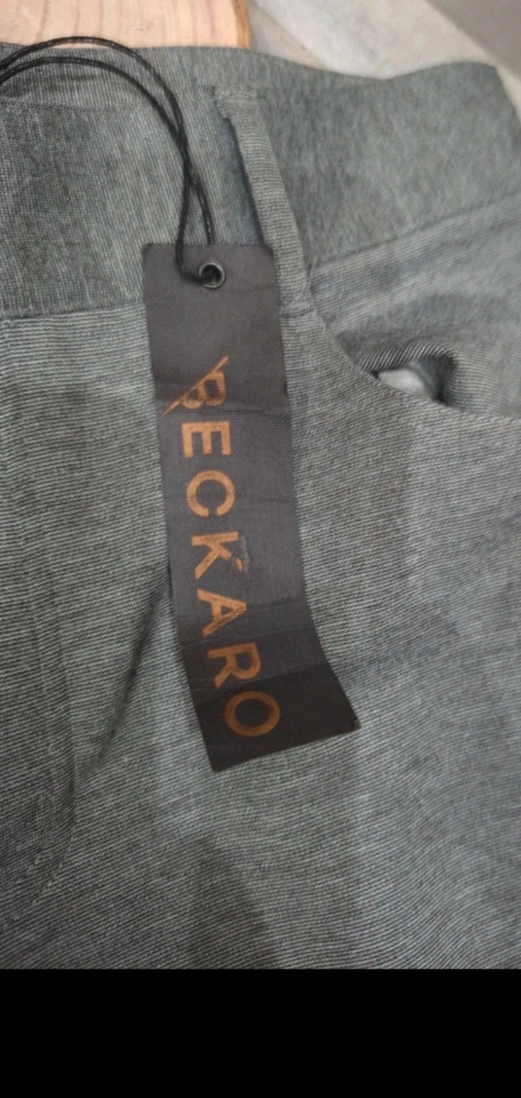 Pantalon homme Beckaro gris – taille L – neuf avec étiquette – Beckaro – taille L 4