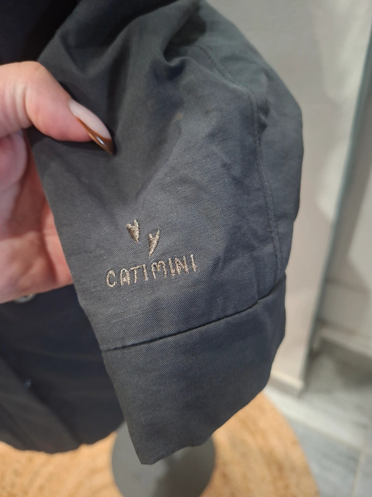 Parka Catimini fille 4 ans 104 cm – capuche fourrure bleue – Catimini – taille 4 ans / 104 cm 5