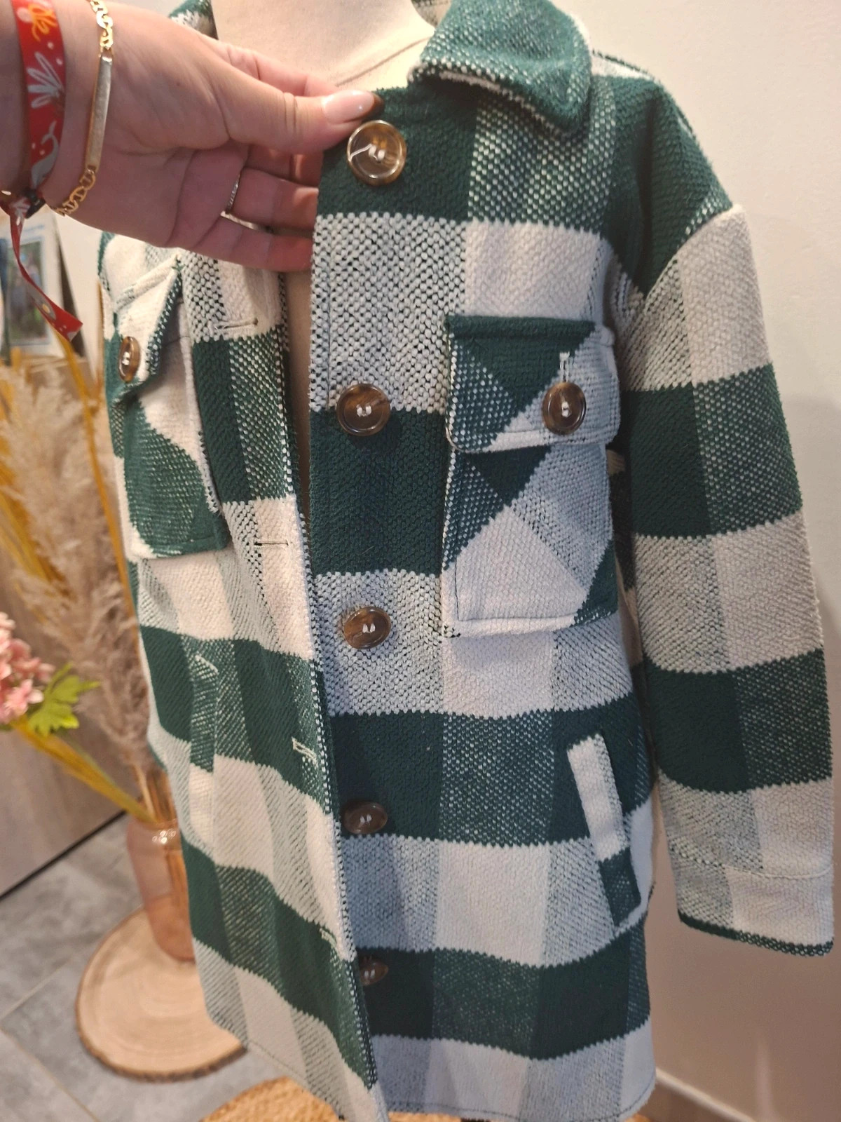 Veste / surchemise à carreaux Primark enfant 7-8 ans – Primark – taille 8 ans / 128 cm 2