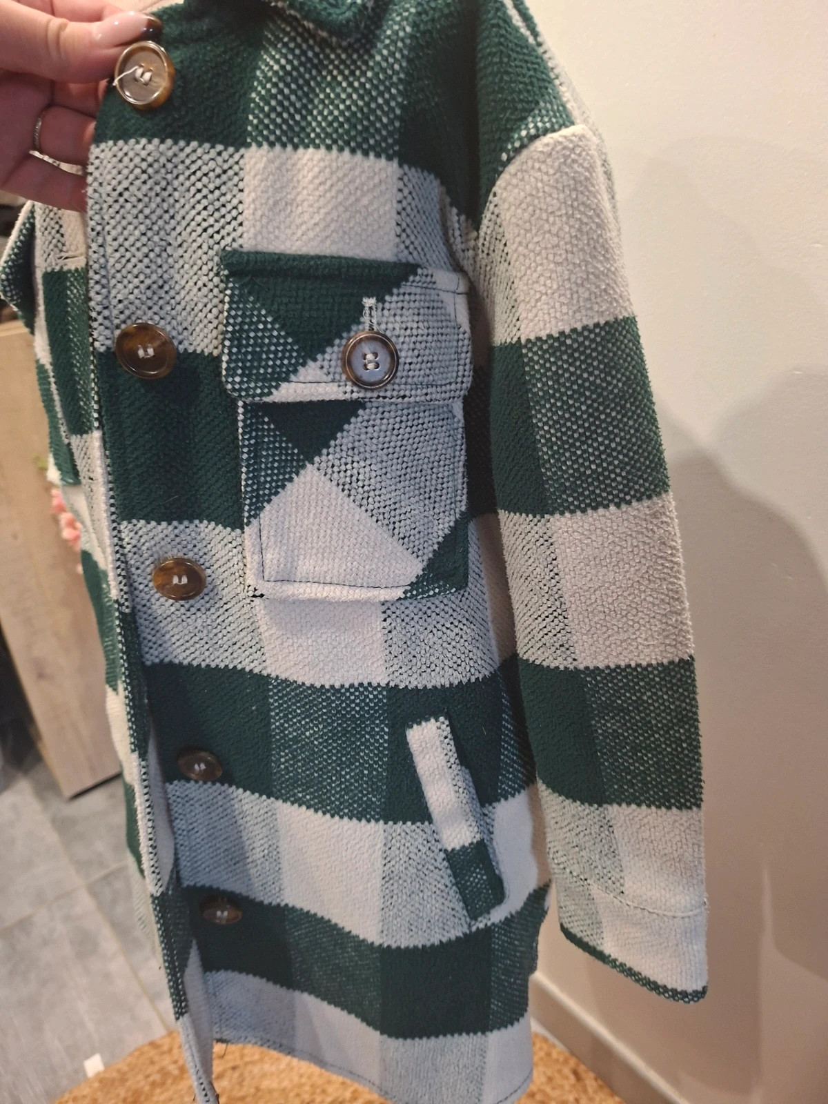 Veste / surchemise à carreaux Primark enfant 7-8 ans – Primark – taille 8 ans / 128 cm 3