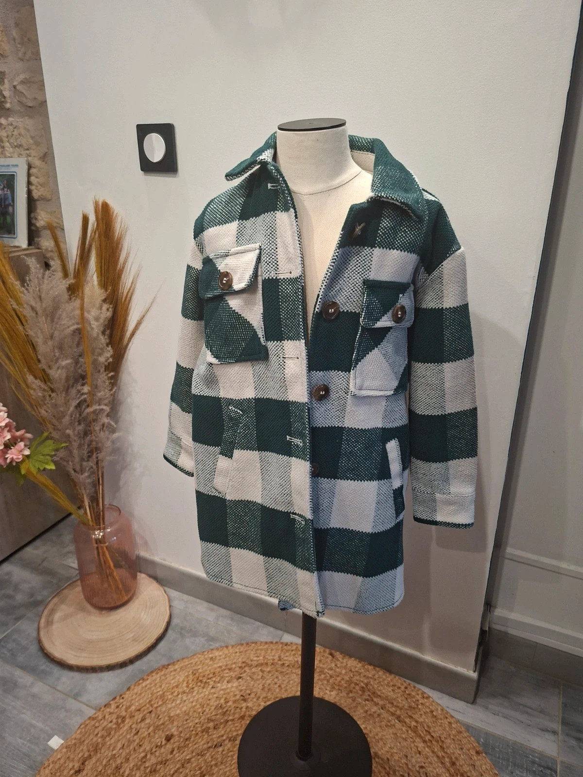Veste / surchemise à carreaux Primark enfant 7-8 ans – Primark – taille 8 ans / 128 cm