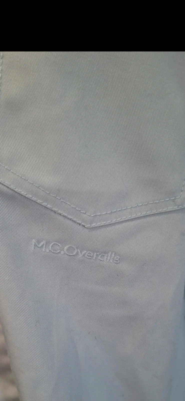 Chemise M.C. Overalls bleu ciel homme L – style workwear – m.c coveralls – taille L 2