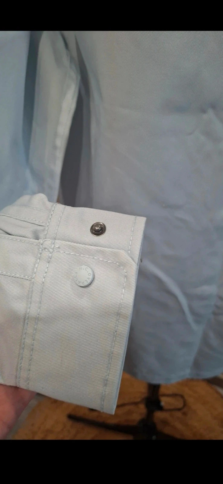 Chemise M.C. Overalls bleu ciel homme L – style workwear – m.c coveralls – taille L 5
