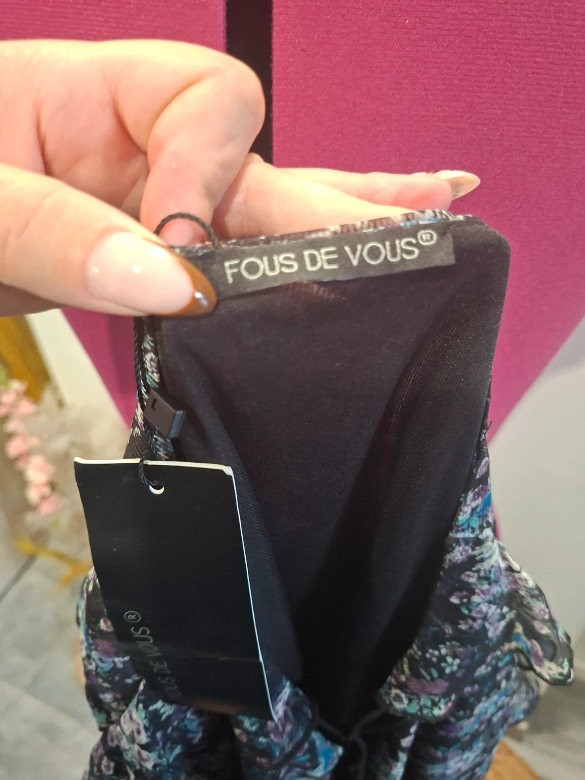 Blouse Fous de Vous fleurie – neuve avec étiquette – Fous de Vous – taille S / 36 / 8 5