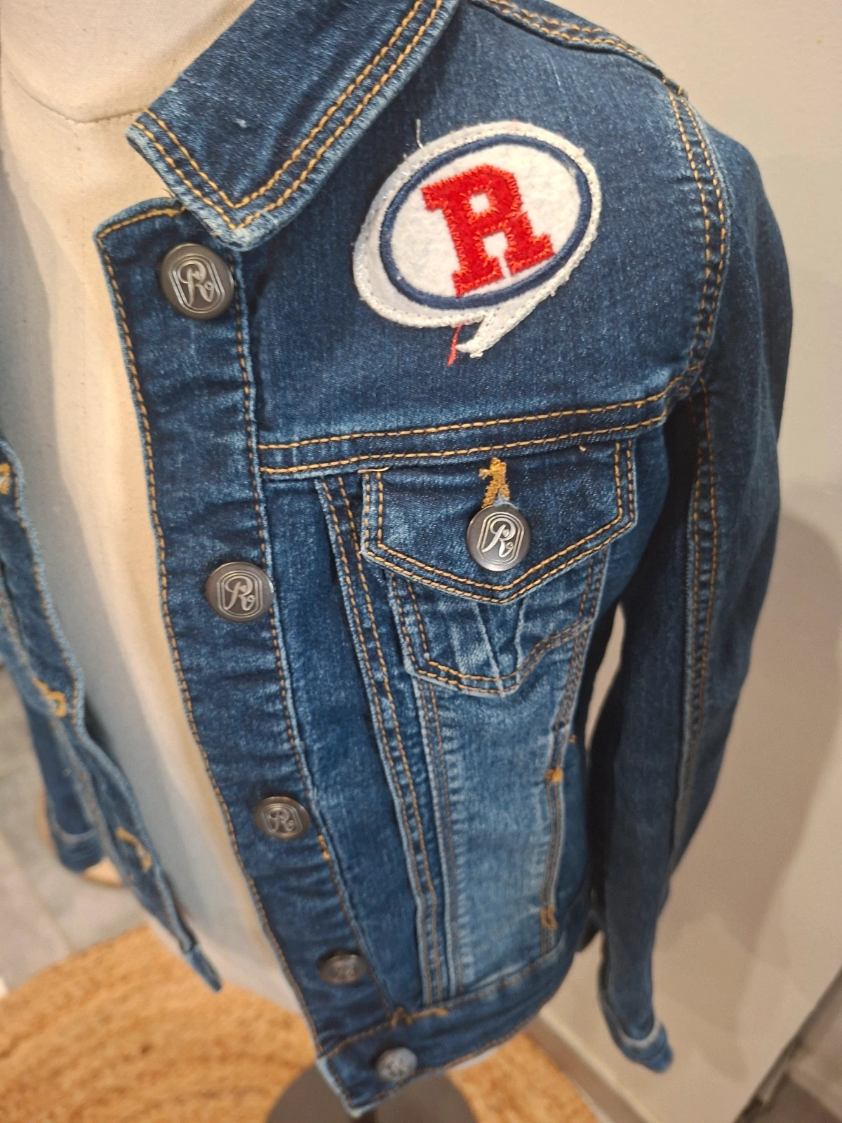 Veste en jean enfant Orchestra – 8 ans / 128 cm – Orchestra – taille 8 ans / 128 cm 2