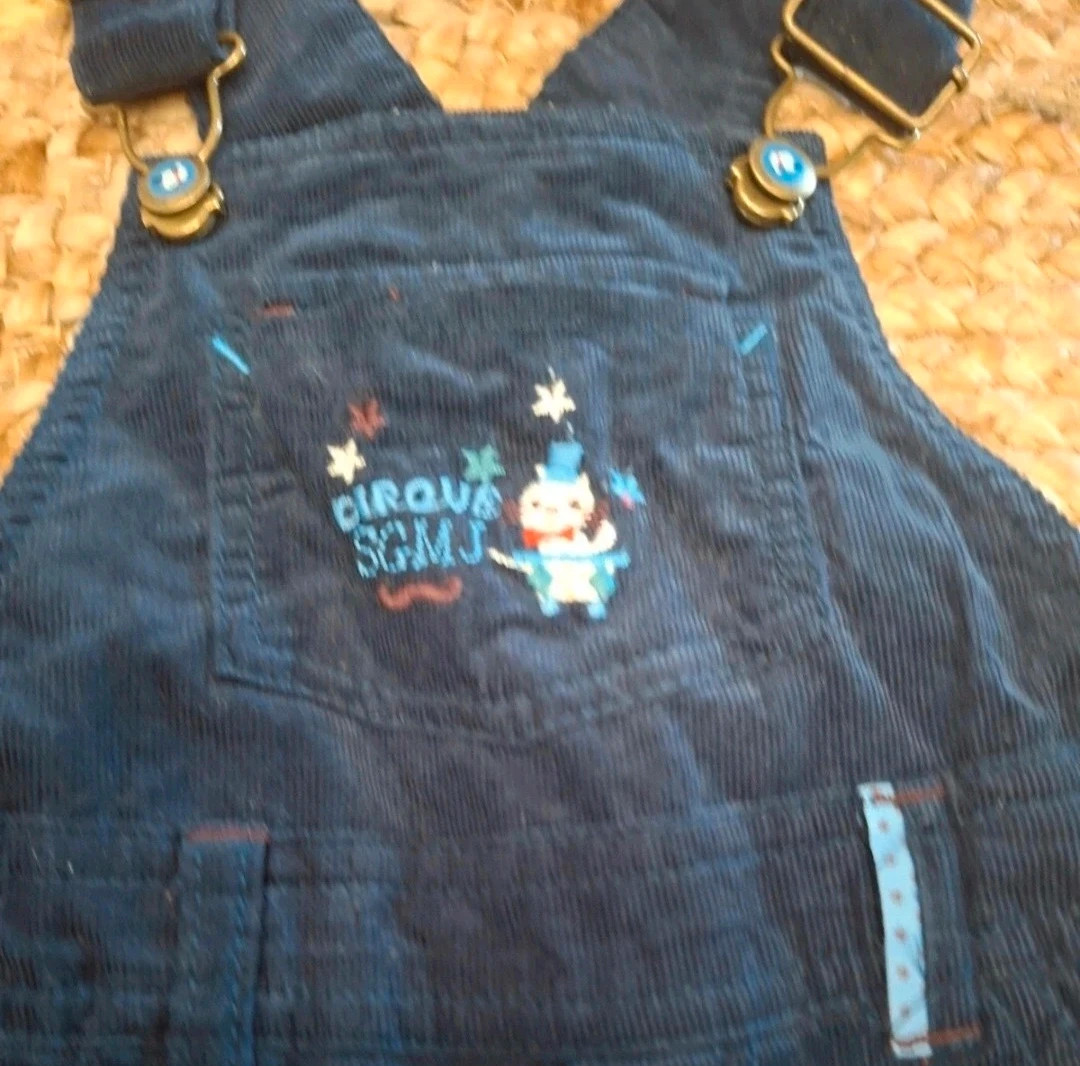 Salopette en velours côtelé Sergent Major – 12 mois / 74 cm – Sergent Major – taille 9-12 mois / 74 cm 4