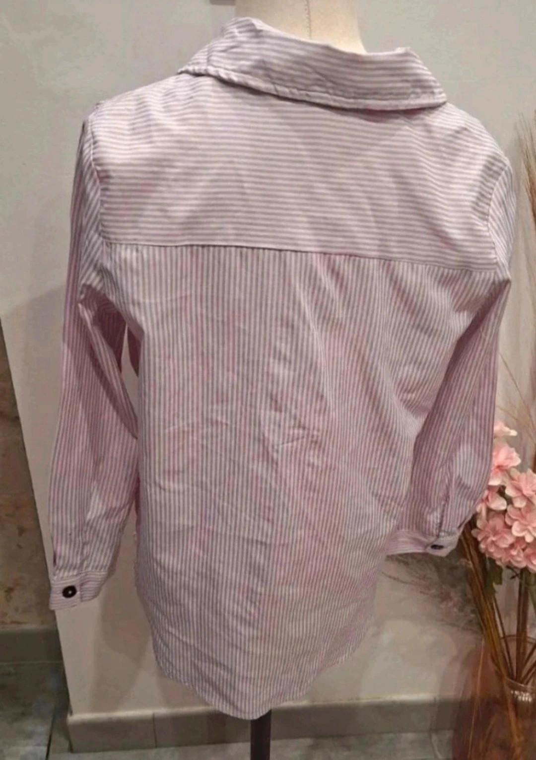 Très jolie chemise fille à fines rayures rose et blanc, taille 9 ans / 9Y. – Shein – taille 9 ans / 134 cm 5