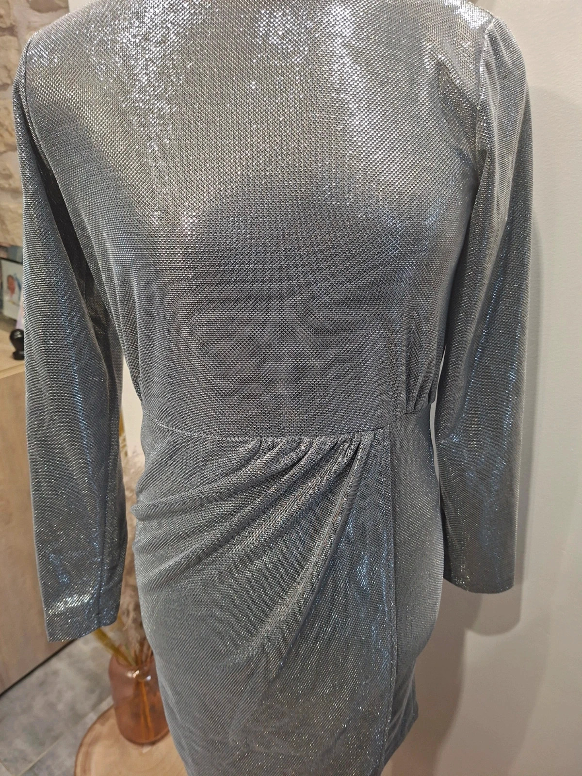 Robe Makeven argentée – Taille M – Neuve avec étiquette – makeven – taille M / 38 / 10 2