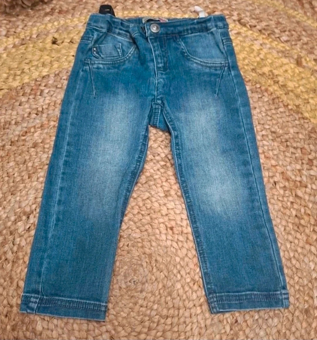 Pantacourt jean NAME IT fille 5-6 ans 116 cm