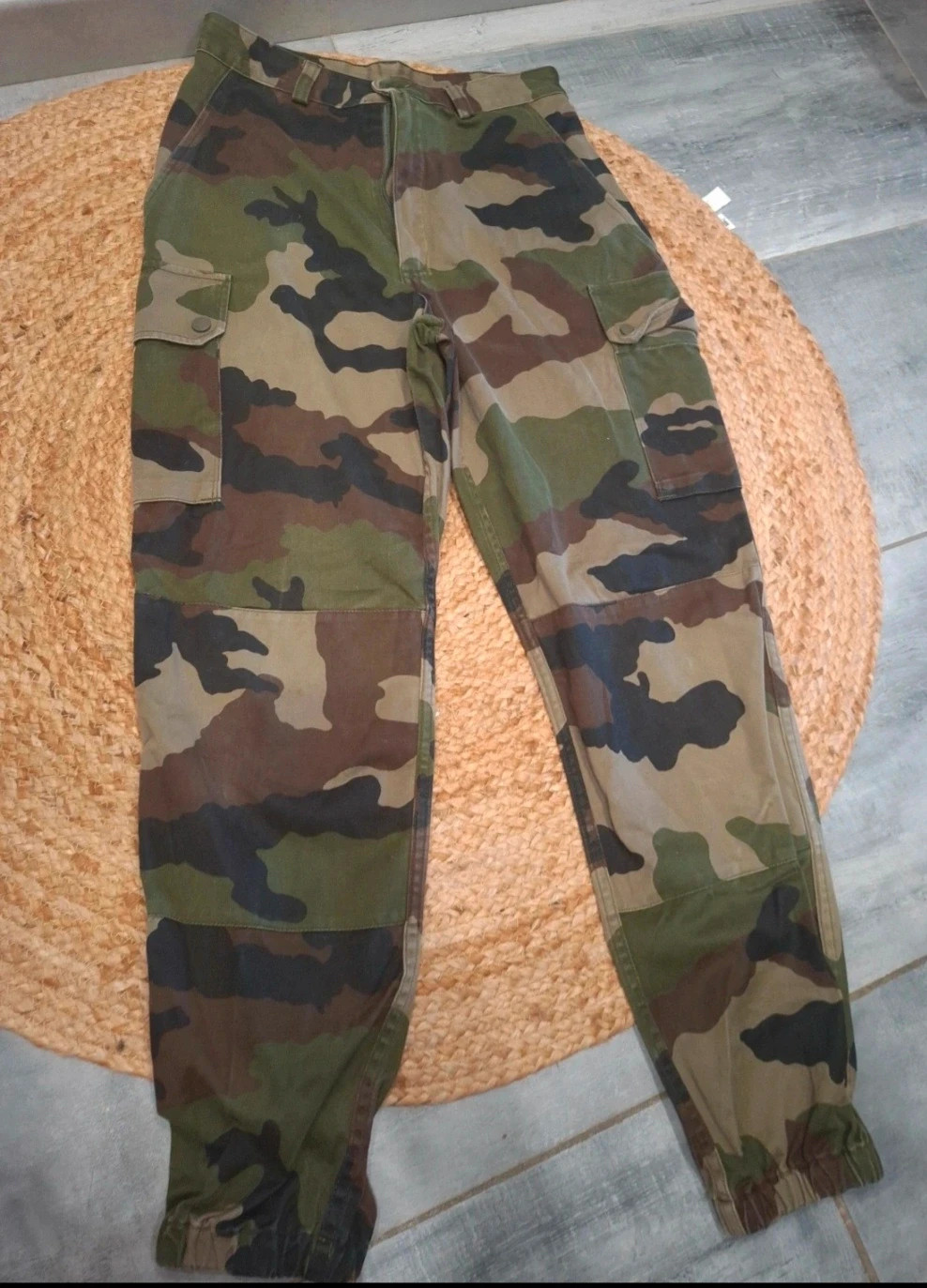 Lot de 2 pantalons militaires camouflage CCE – Paul Boyé – 76L – Paul Boyé – taille M 2