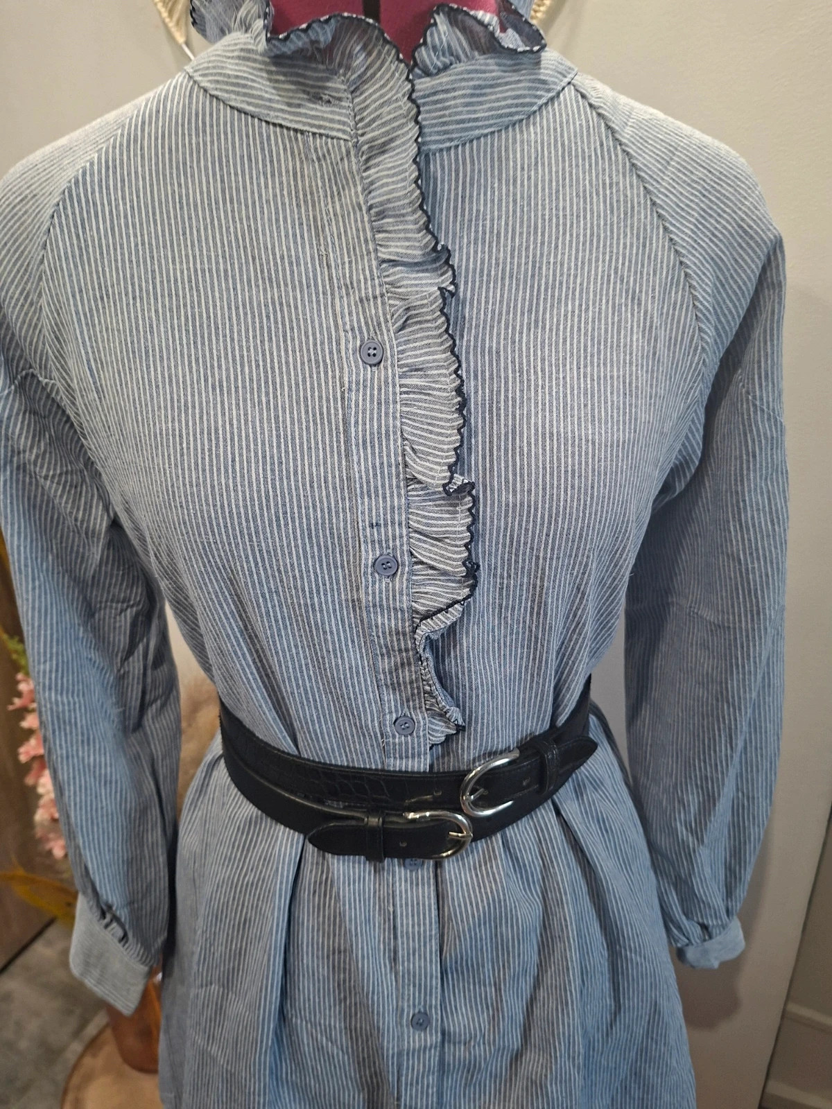 Robe chemise Karl Marc John – rayée bleue – taille S/M – neuve avec étiquette – Karl Marc John – taille S / 36 / 8 2