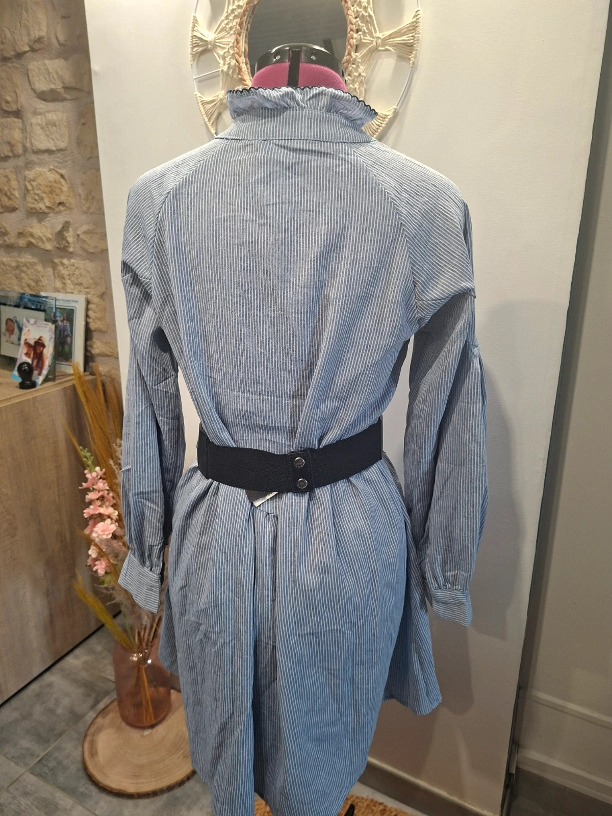 Robe chemise Karl Marc John – rayée bleue – taille S/M – neuve avec étiquette – Karl Marc John – taille S / 36 / 8 4